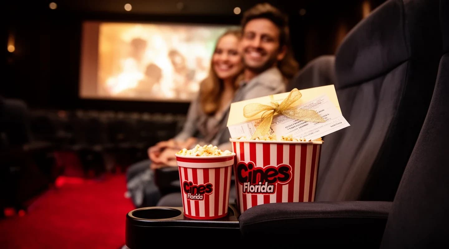 Invitación al cine el día del cumpleaños.